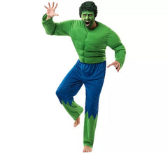 Green Strongman Costume for Men