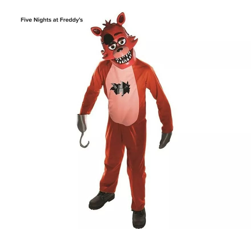 Translation missing: en.Disfraz de Foxy clásico Five Nights at Freddys con máscara para niño