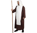 Disfraz de Fraile Medieval marrón y blanco para hombre
