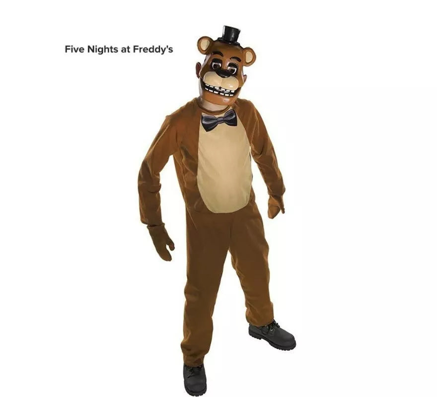Translation missing: en.Disfraz de Freddy clásico Five Nights at Freddys con máscara para niño