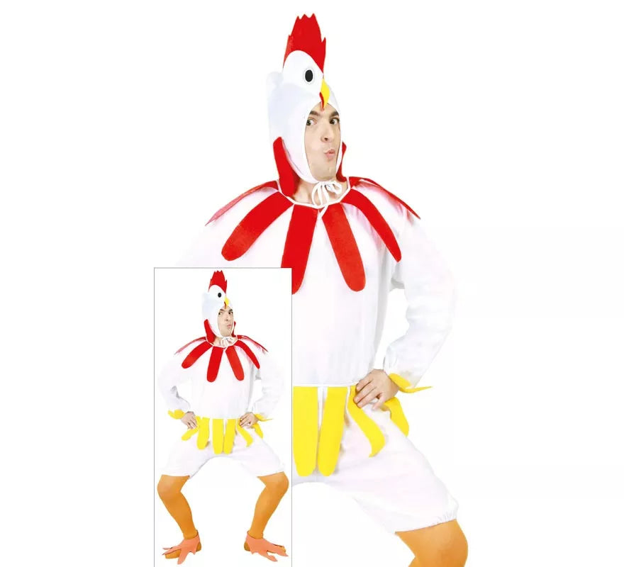 Disfraz de Gallina para hombre