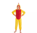 Disfraz de Gallo Amarillo y Rojo para niño