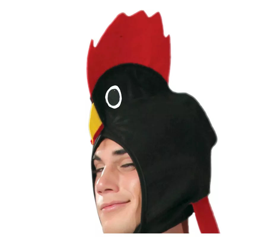 Disfraz de Gallo negro para hombre