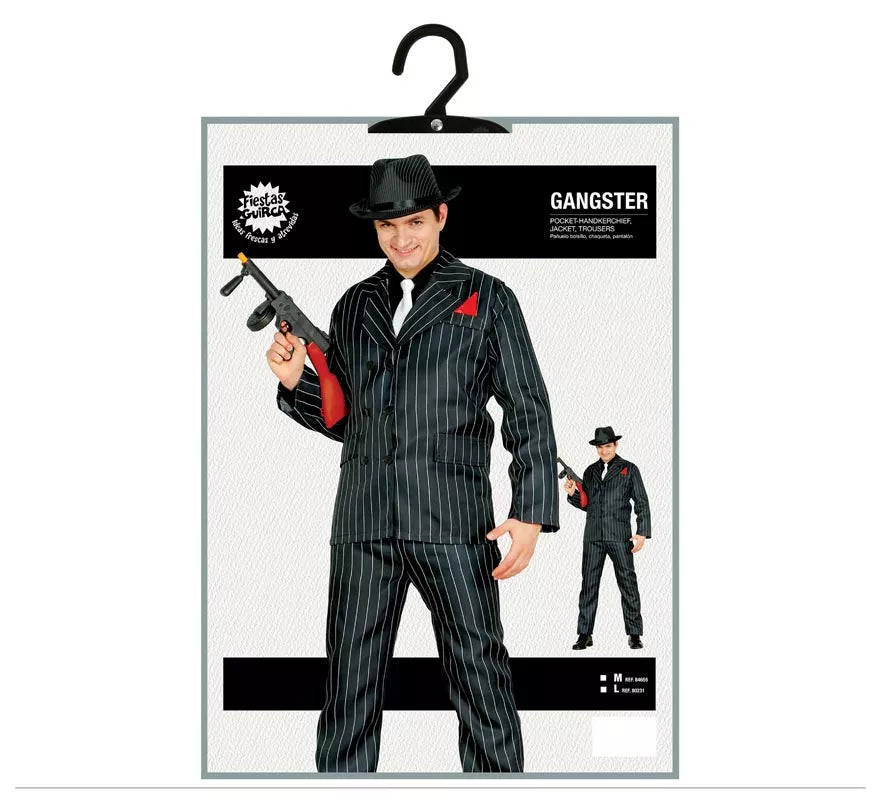 Disfraz de Ganster para hombre