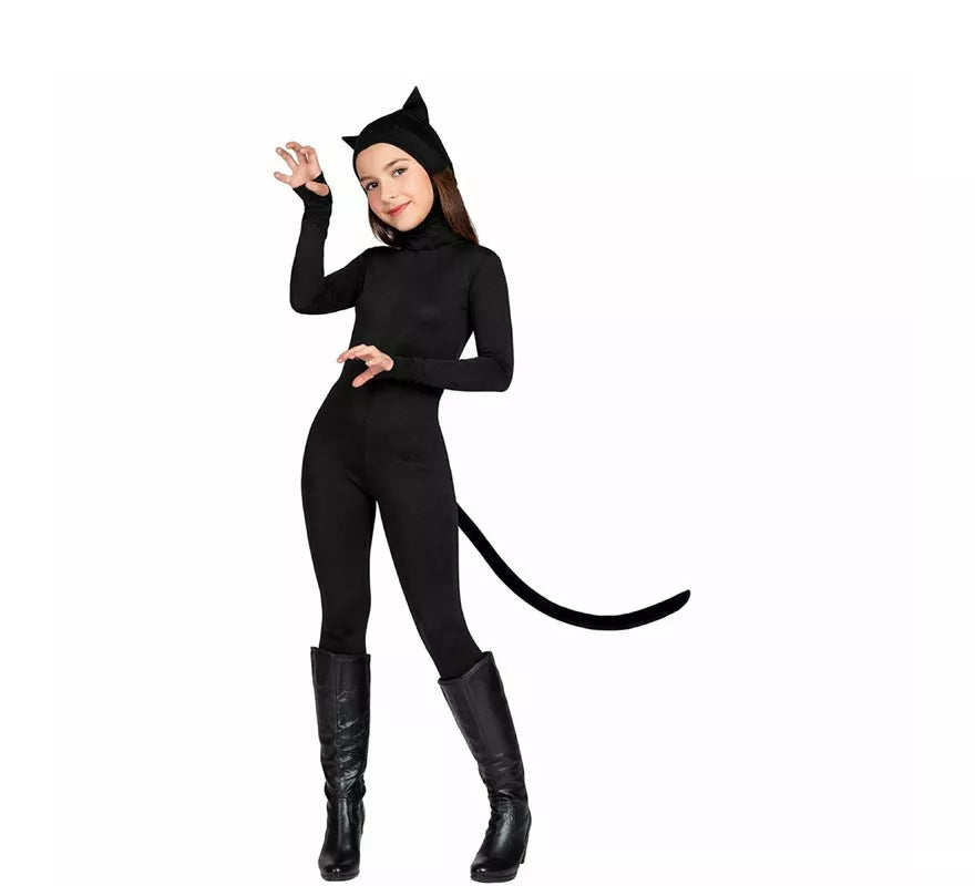 Disfraz de Gata Negra para mujer