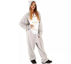 Gray Kitten Costume for Adults