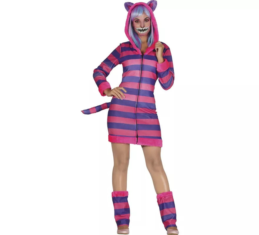 Disfraz de Gato Cheshire para mujer
