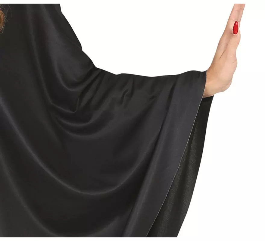Translation missing: en.Disfraz de Gato en Poncho Negro para mujer