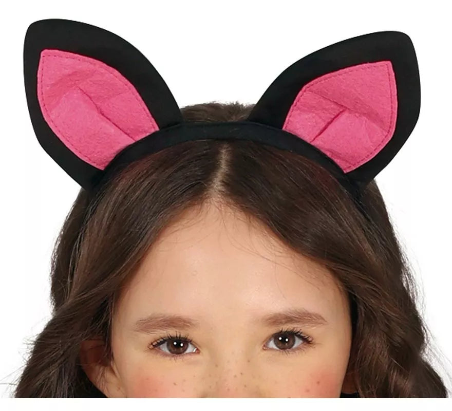 Translation missing: en.Disfraz de Gato Negro Kitty para niña