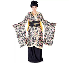 Geisha costume with flowers for women
