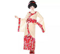 Disfraz de Geisha con Flores para mujer