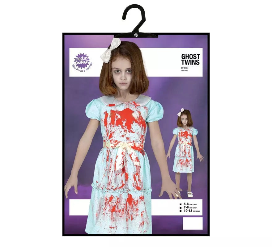 Disfraz de Gemela Fantasma para niña