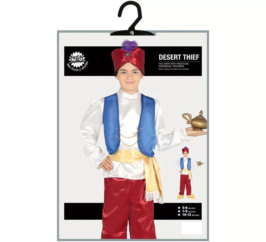 Disfraz de Genio de la Lámpara para niño