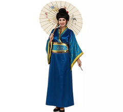 Blue Gheisa costume for women