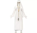 Disfraz de Ghost Monja blanca para mujer en Halloween