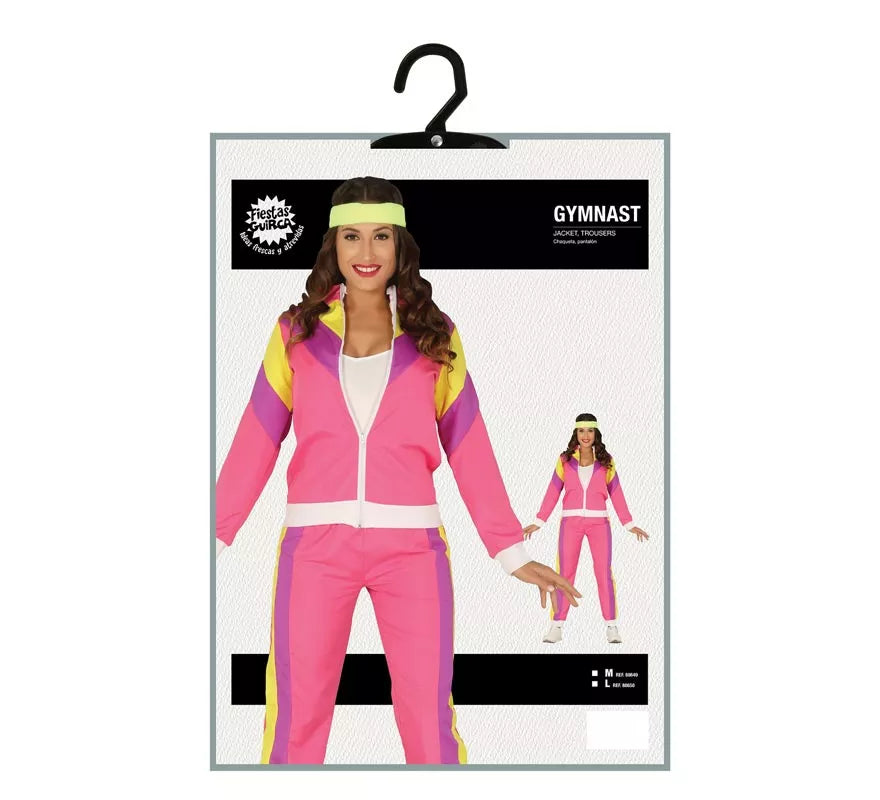 Translation missing: en.Disfraz de Gimnasta Años 80 para mujer