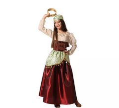 Gypsy costume with scarf for girl