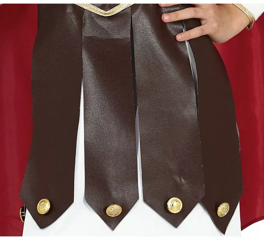 Disfraz de Gladiadora con capa para niña