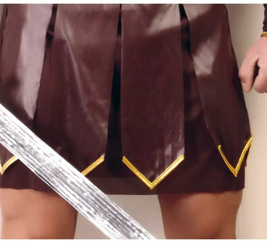 Disfraz de Gladius marrón para hombre