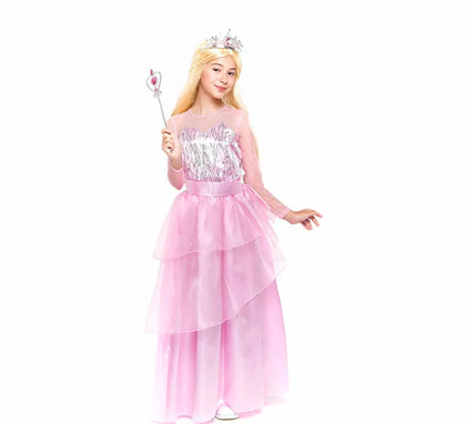 Disfraz de Glinda Bruja Buena del Norte de niña