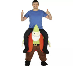 Gnome shoulder costume for adults