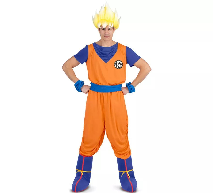 Disfraz de Goku Clásico de Dragon Ball para hombre