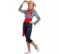 Disfraz de Gondolera con Sombrero para mujer