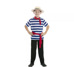 Gondolier costume for children