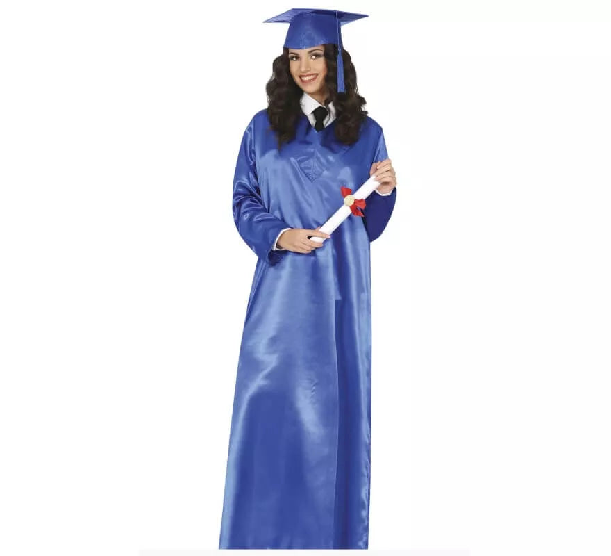 Translation missing: en.Disfraz de Graduado azul adulto