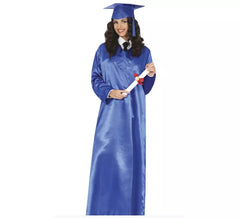 Adult Blue Graduate Costume