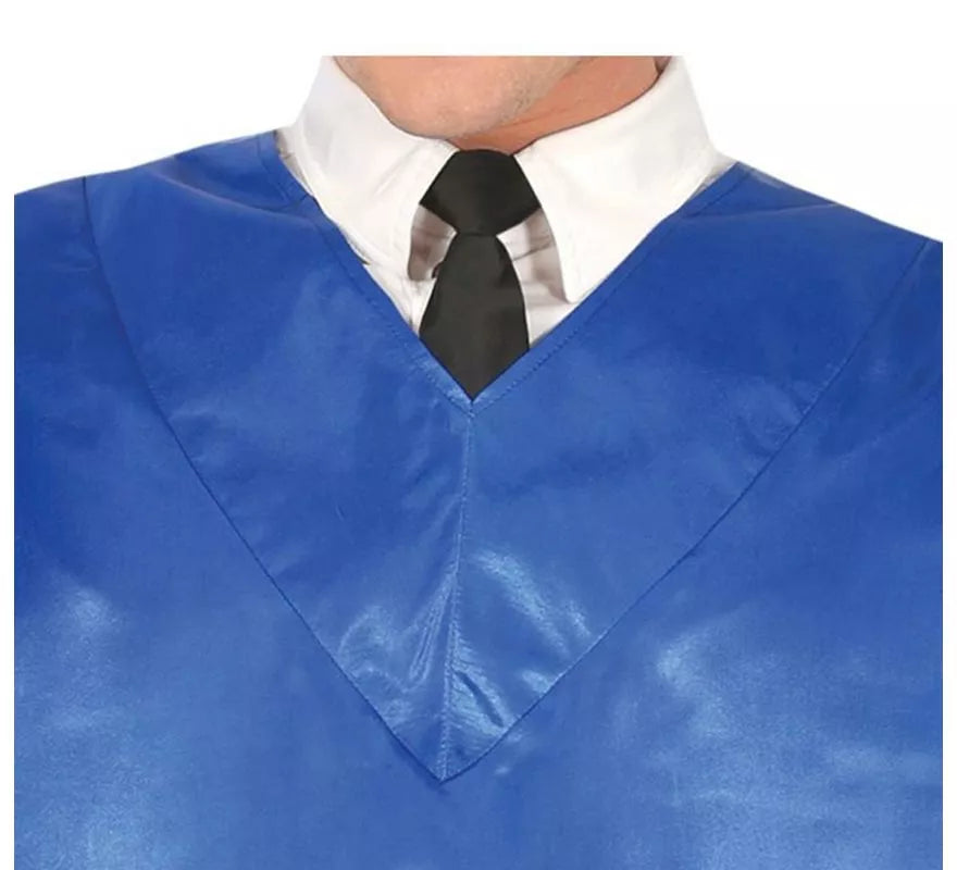 Disfraz de Graduado azul adulto