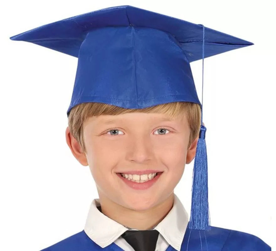 Disfraz de Graduado azul para niños