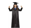 Disfraz de Graduado azul y negro para niños y adolescentes