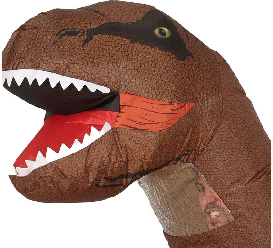 Disfraz de Gran Dinosaurio Hinchable para adulto