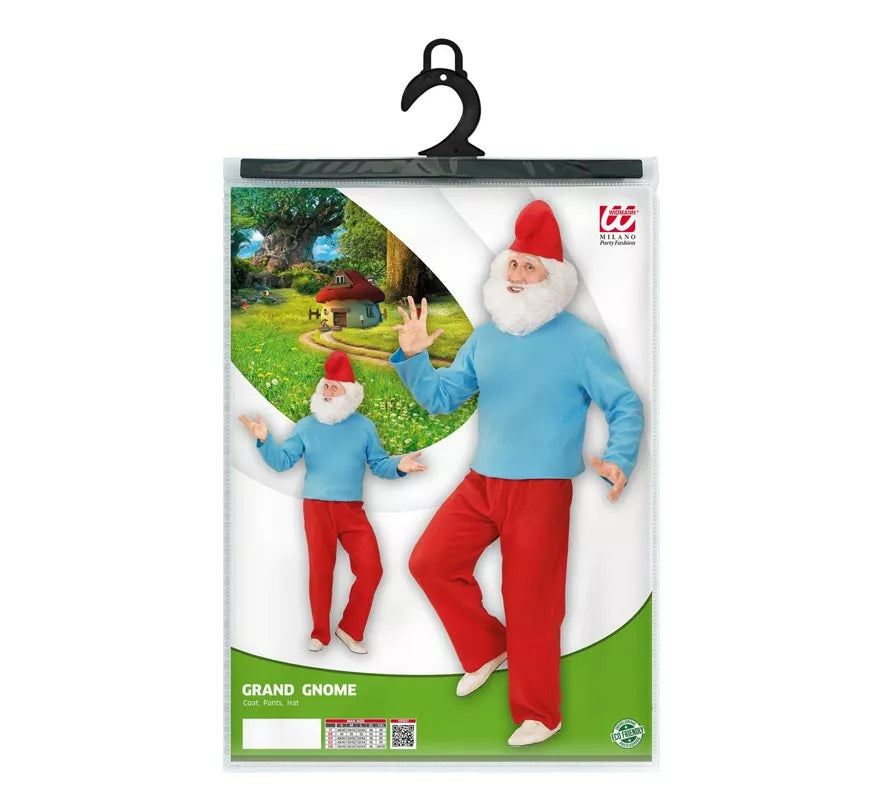 Disfraz de Gran Gnomo de jardín para hombre