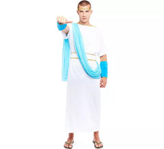 White Greek Nobility Costume for Men