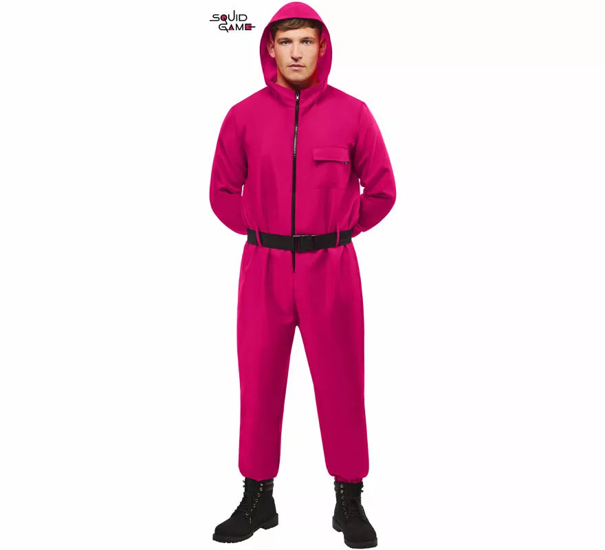 Disfraz de Guardia del Juego del Calamar para hombre