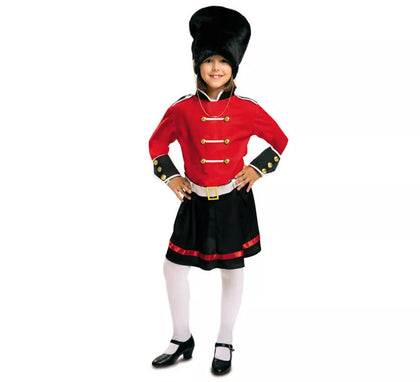 Disfraz de Guardia Inglesa para niña