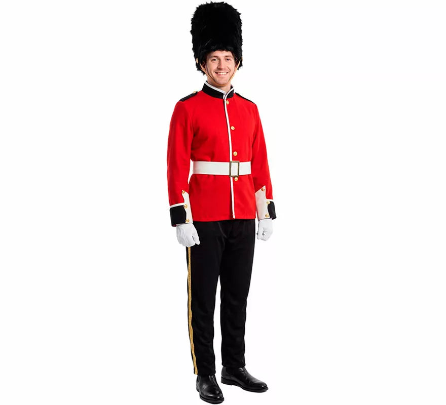 Disfraz de Guardia Real Inglés para hombre