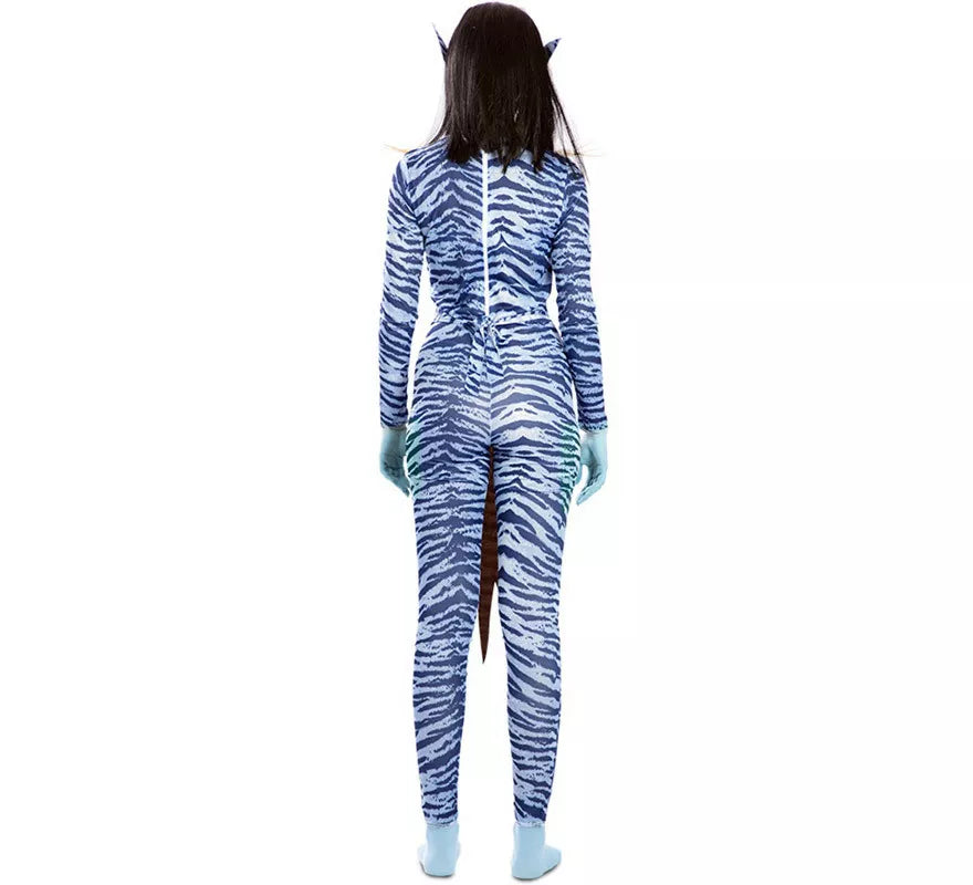 Disfraz de Guerrera Azul para mujer
