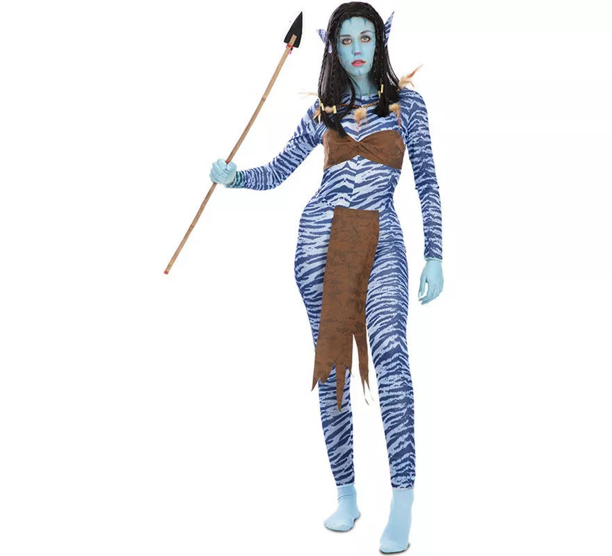 Disfraz de Guerrera Azul para mujer