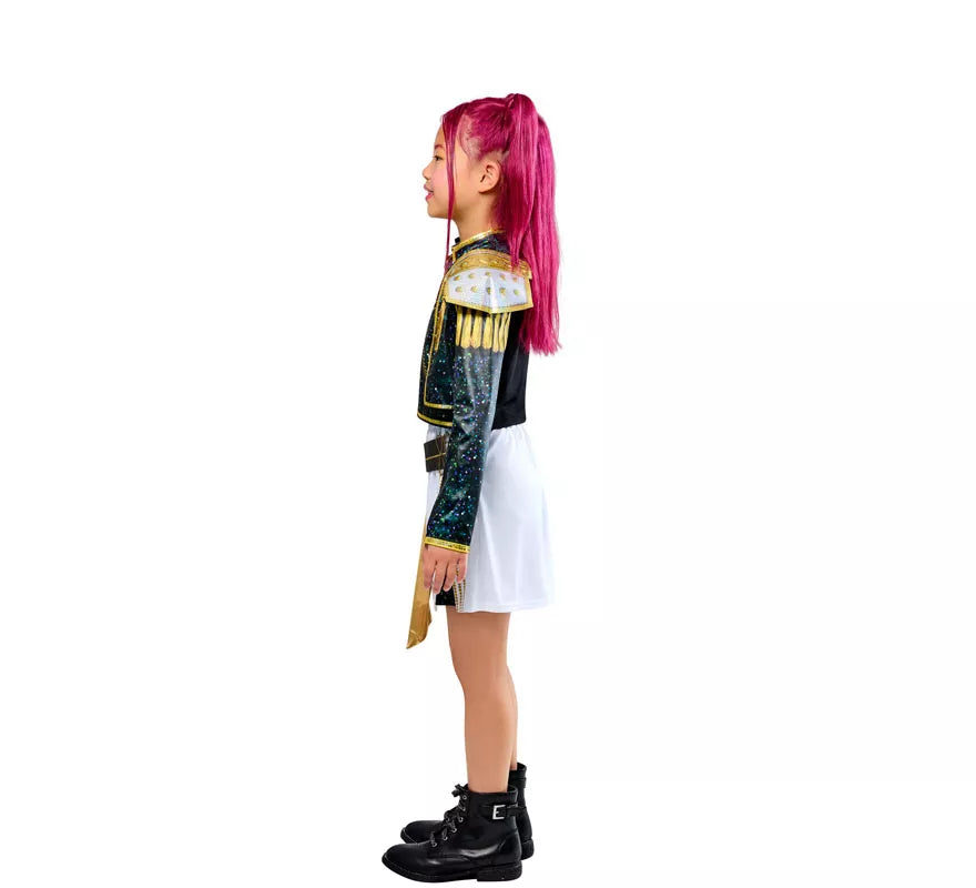 Disfraz de Guerrera K-Pop Mira Golden para niña