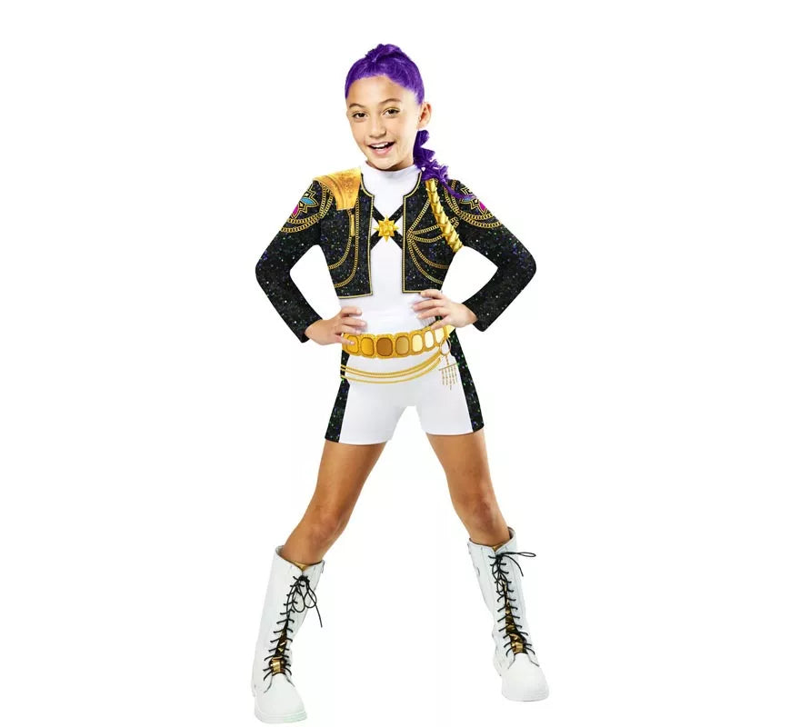 Translation missing: en.Disfraz de Guerrera K-Pop Rumi Golden Classic para niña