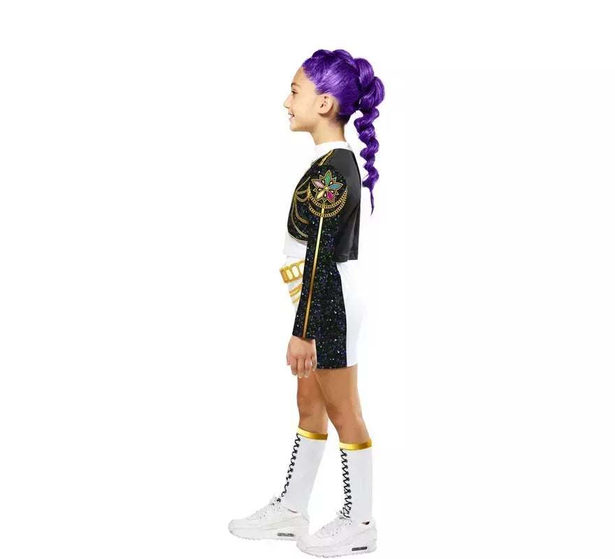 Disfraz de Guerrera K-Pop Rumi Golden para niña