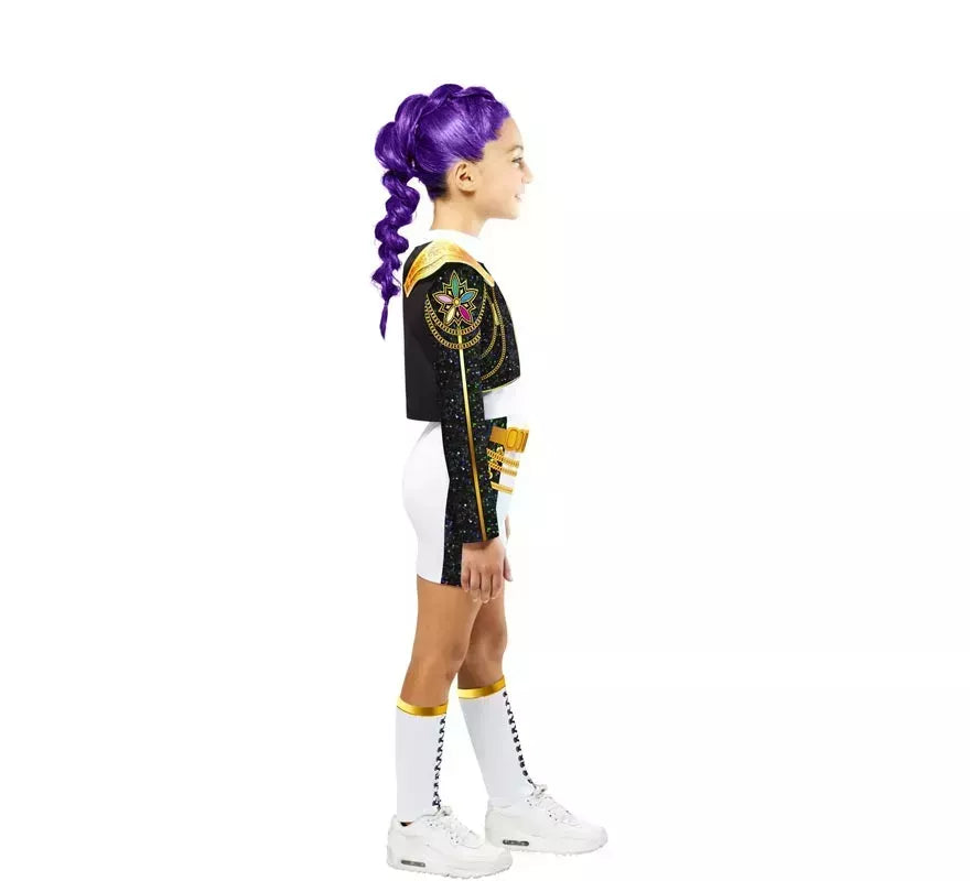 Disfraz de Guerrera K-Pop Rumi Golden para niña