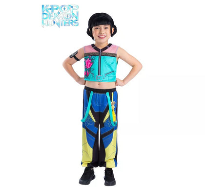 Disfraz de Guerrera K-Pop Zoey Classic para niña