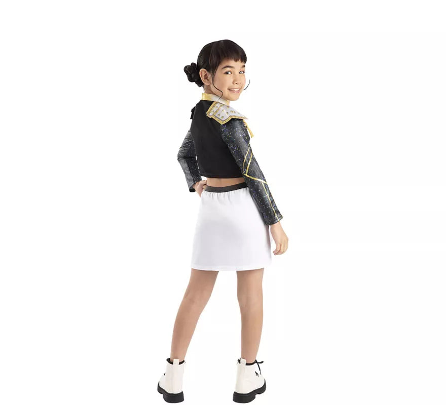 Translation missing: en.Disfraz de Guerrera K-Pop Zoey Golden para niña