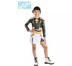 K-Pop Warrior Zoey Golden Costume for girls