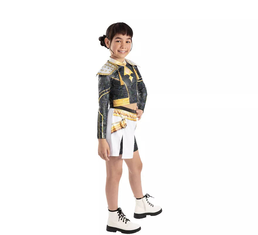 Translation missing: en.Disfraz de Guerrera K-Pop Zoey Golden para niña