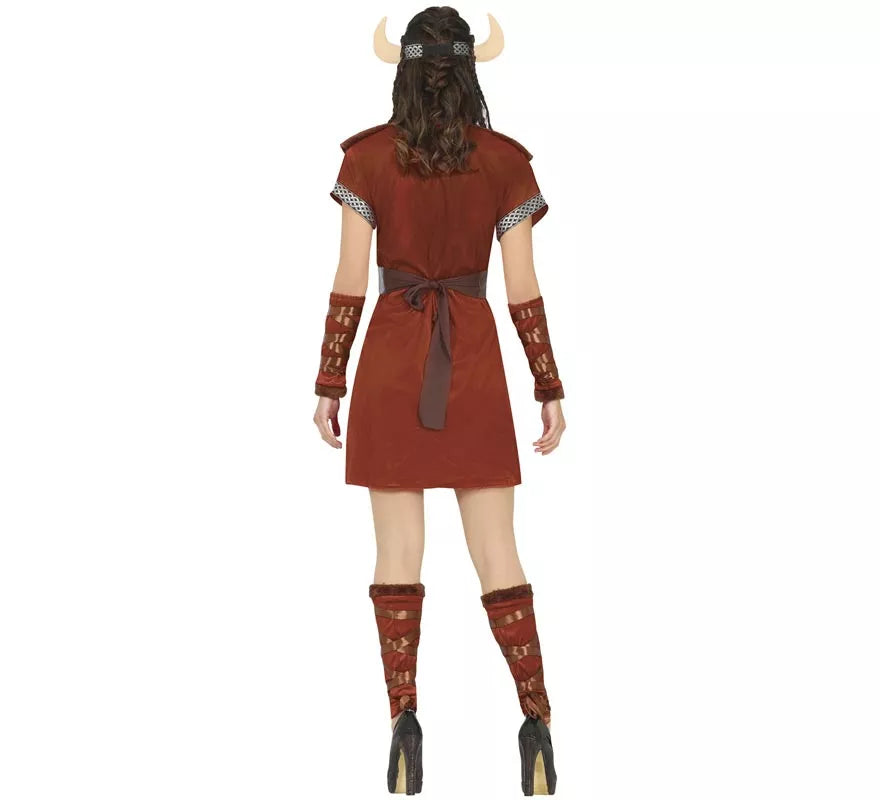 Disfraz de Guerrera Nórdica Vikinga para mujer